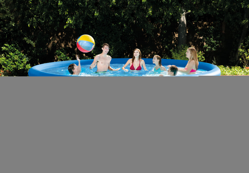 15' x 48' Round Inflatable Above-Ground Pool E617642