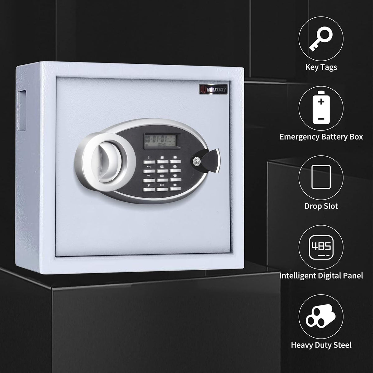 30 Keys Capacity Metal Steel Key Cabinet with Digital Lock F921550