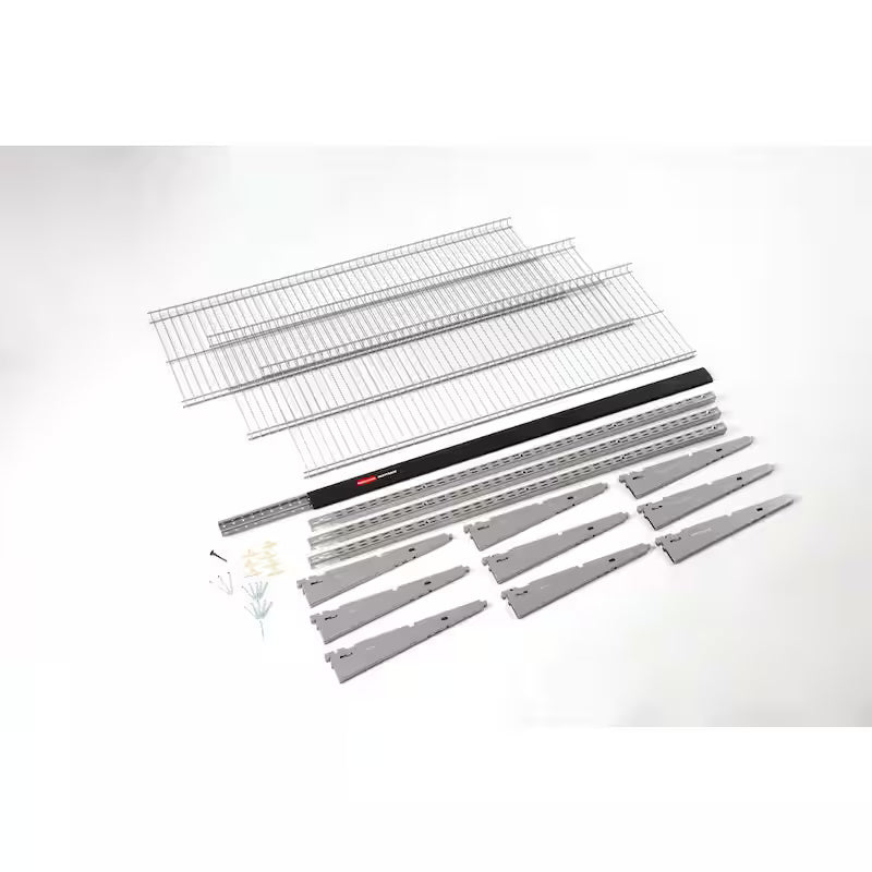 16 in. x 48 in. Wire Garage Wall Shelving Kit (3-Pack) D18842