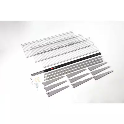 16 in. x 48 in. Wire Garage Wall Shelving Kit (3-Pack) D18842