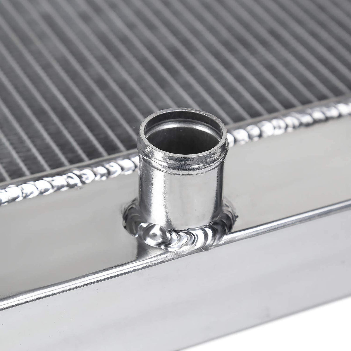 62mm 3Row Aluminum Radiator For 1955-1957 Chevy Bel Air Nomad V8 MT V1400