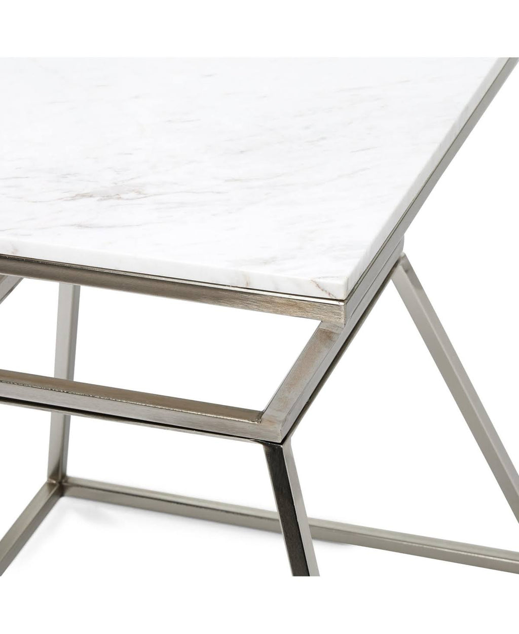 Silver Marble Side Table I428819