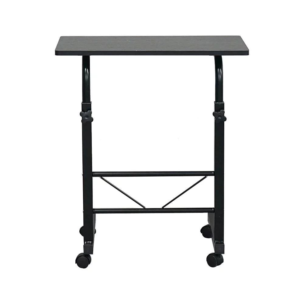 Black Mobile Laptop Desk Adjustable Side Table Z2039
