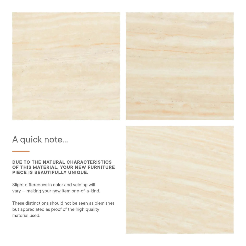 White Oval Artificial Travertine Dining Table Z665967