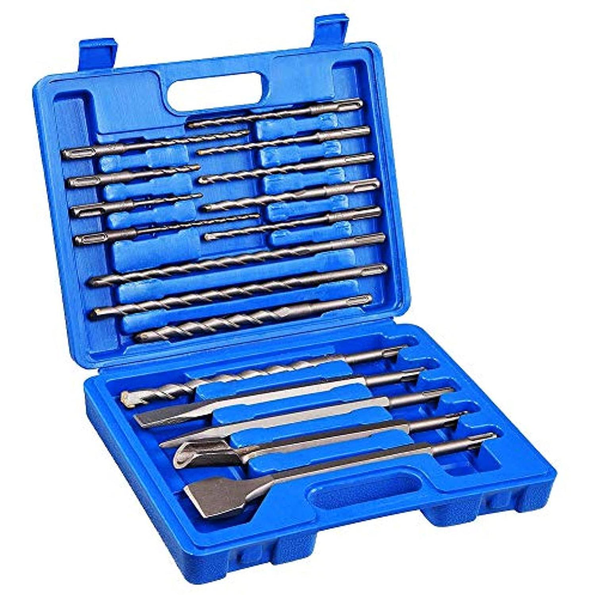 17 Pc SDS Plus Concrete Masonry Drill Bits Set with Storage Case A793