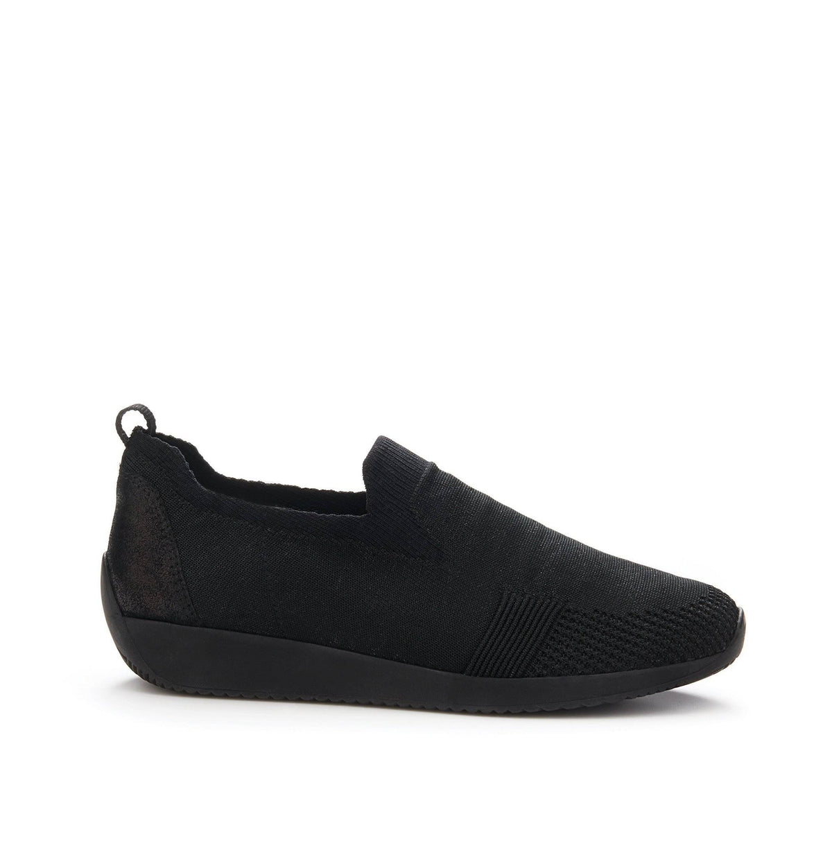 Black Leather Ankle Boots O318