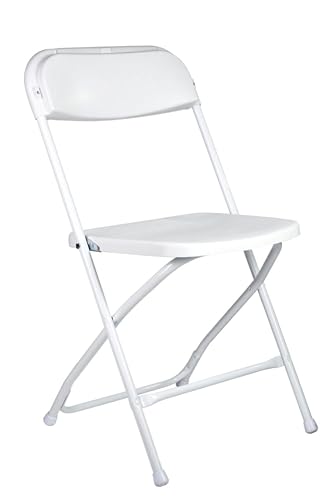 Plastic Folding Chair, 10 Pack, 650lb Weight Capacity K347