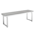 Grey Patio Dining Bench U151