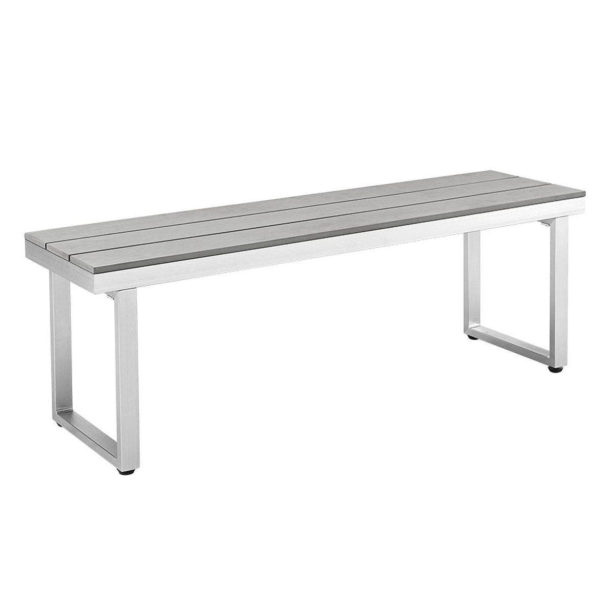 Grey Patio Dining Bench U151