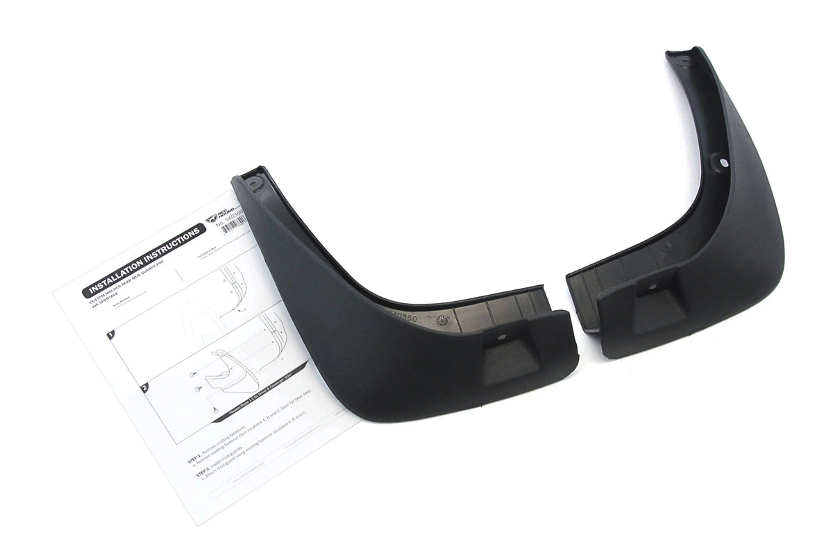 Mud Flaps Splash Guard Rear 2pc Set A6879