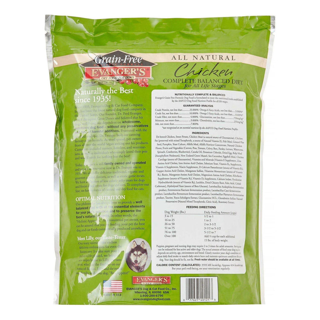 Chicken Sweet Potato Pumpkin Grain Free Dry Dog Food W640744