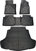 Black Rubber Floor Mats and Cargo Liner for Toyota Camry A3965