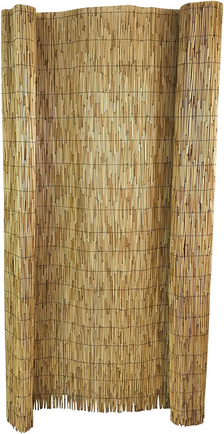 Natural Reed Fence, 5'H x 14'L F753