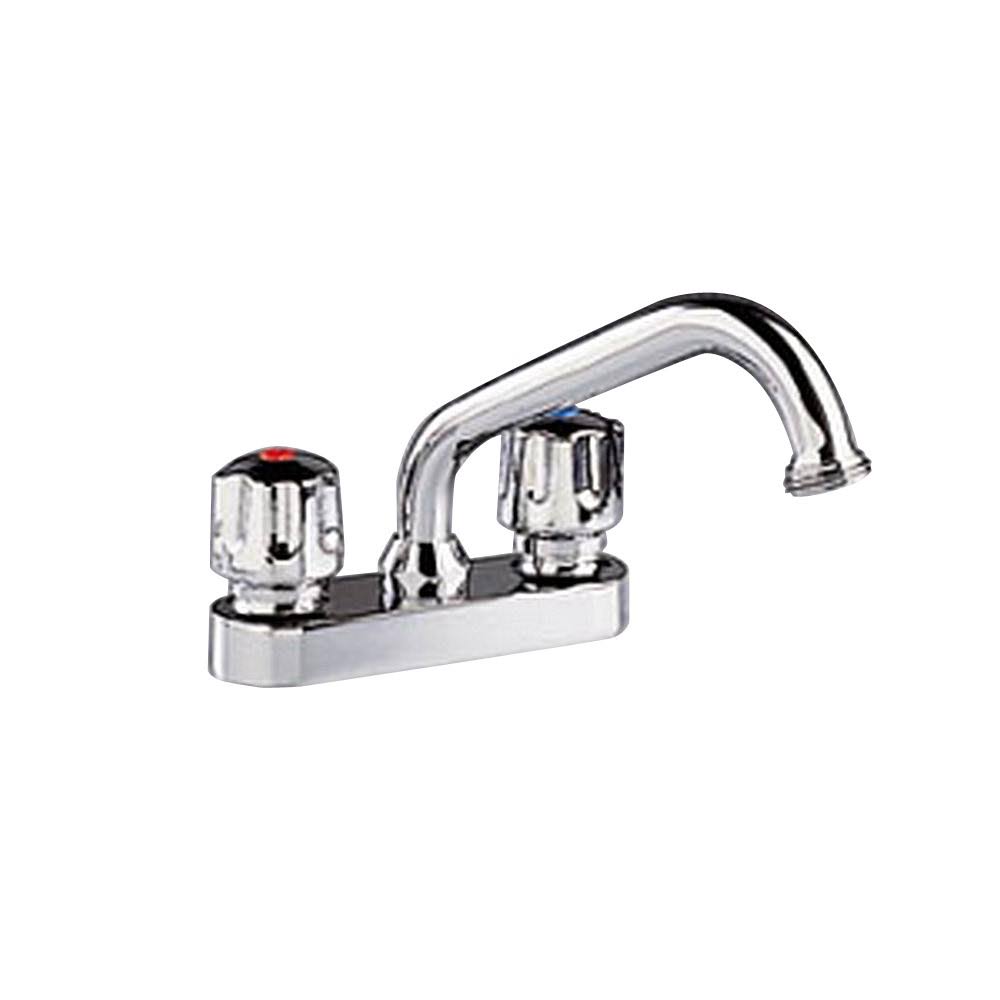 Chrome Double-Handle Laundry Faucet W9155
