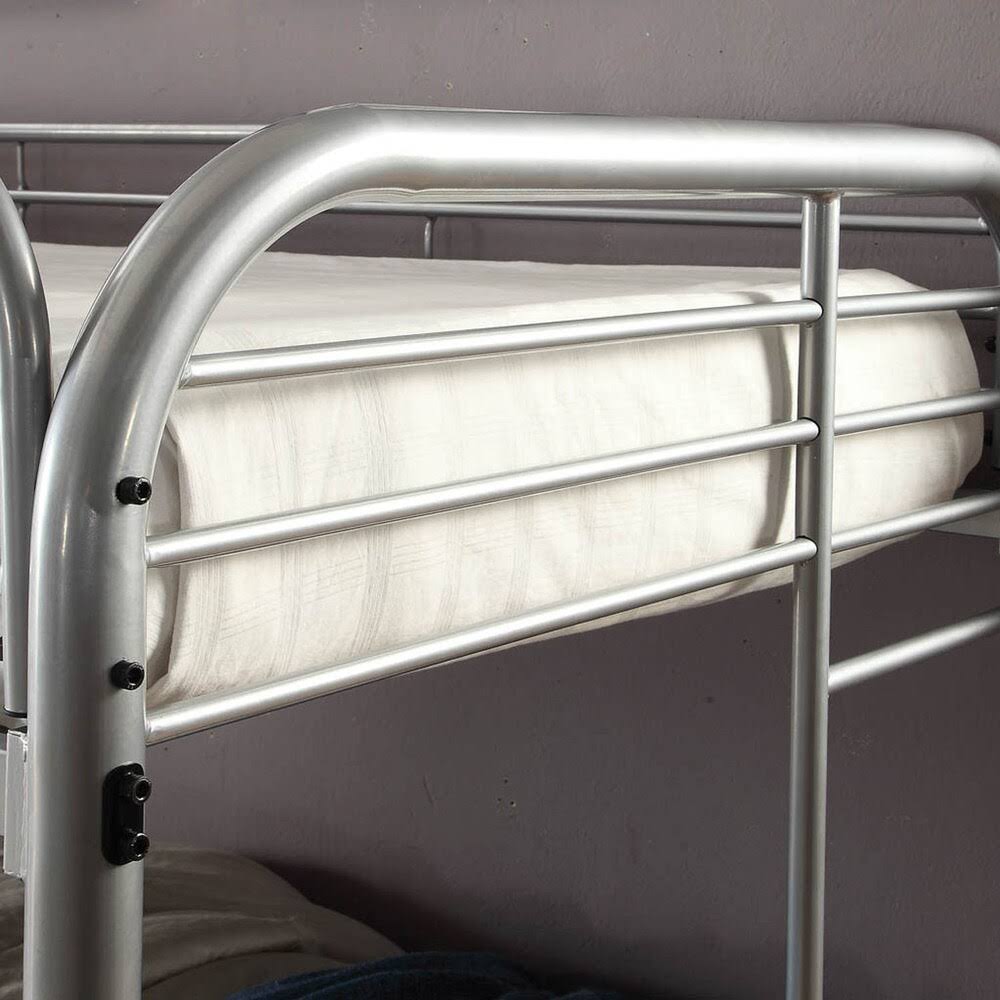 Black Twin/Full Metal Bunk Bed F54661