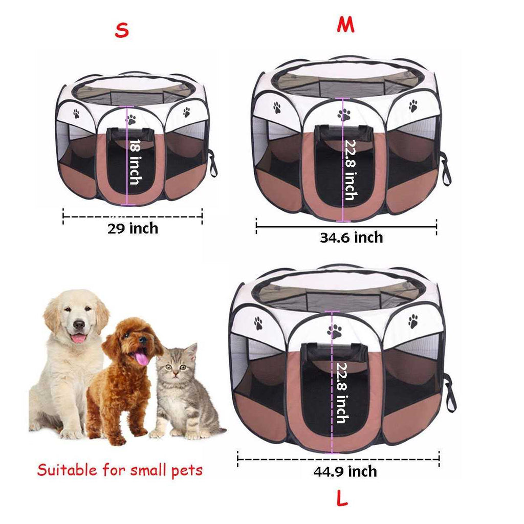 Portable Foldable Pet Playpen M991961