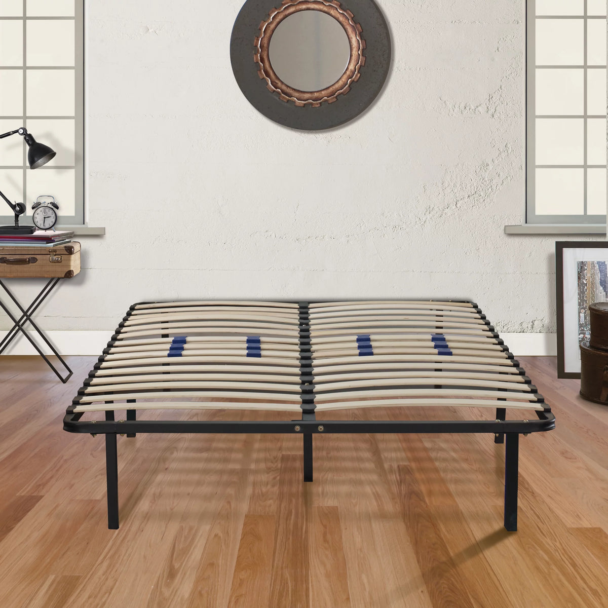 14" Metal Platform Bed Frame California King L952