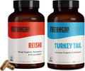 Reishi and Turkey Tail Mushroom Capsules T562