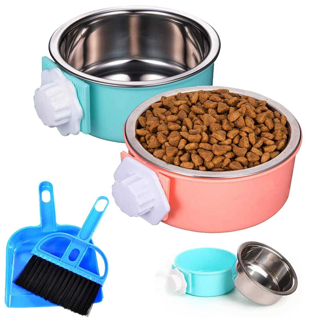Stainless Steel Dog Crate Bowl W7852