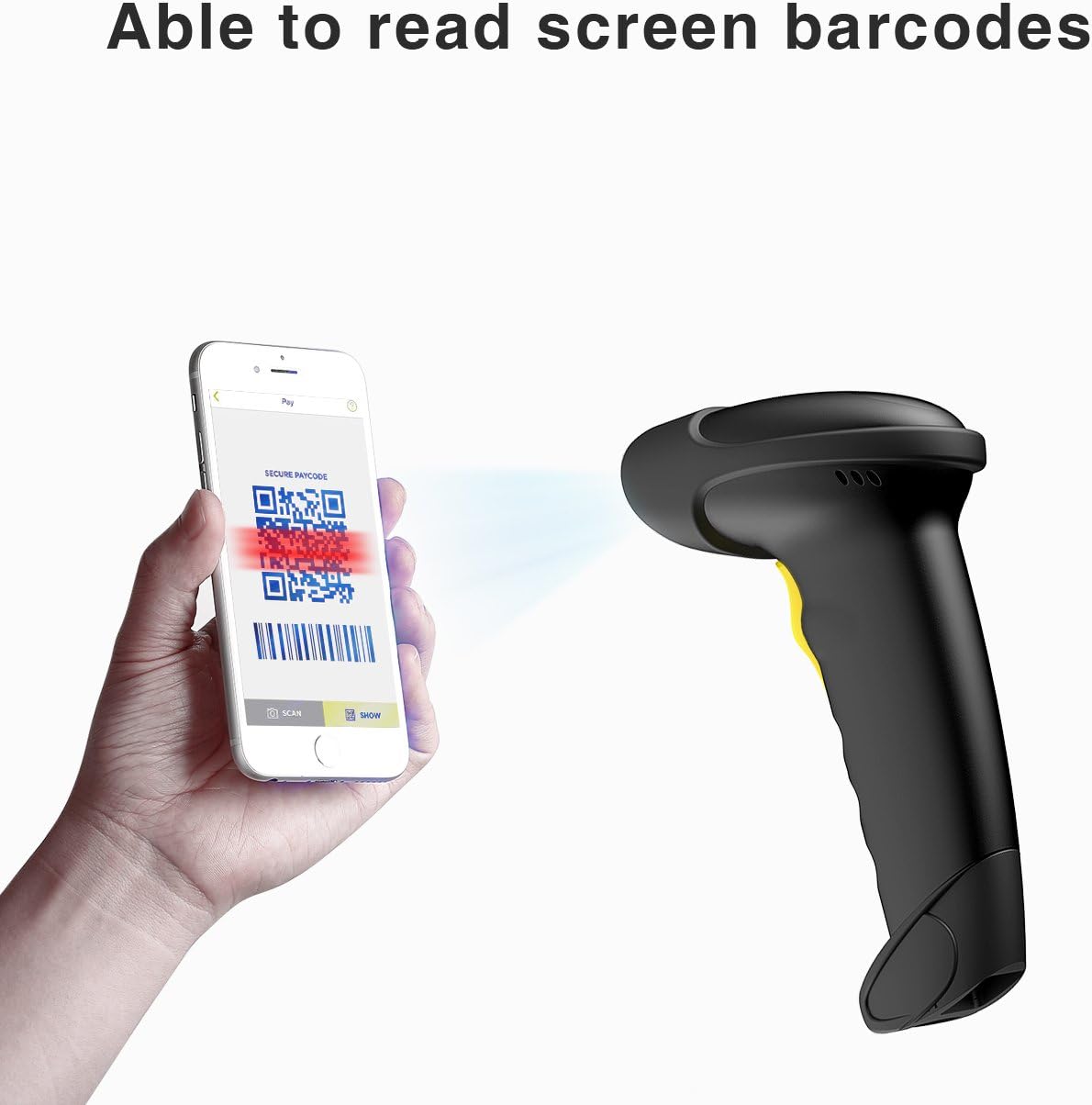 Wireless Bluetooth 2D Barcode Scanner V60980