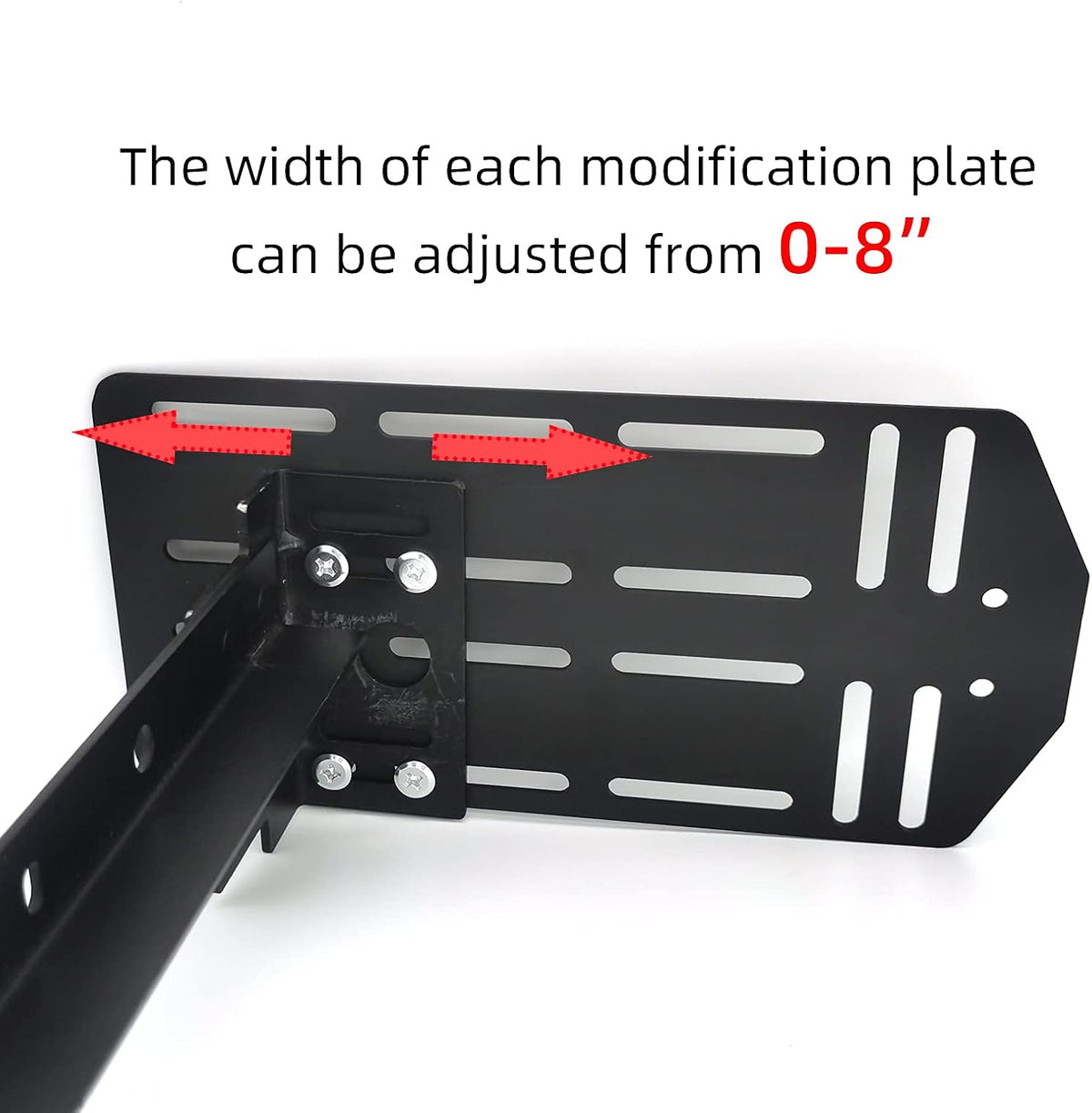 King Bed Headboard Attachment Bracket Modification Plate, Pack of 2 V50805