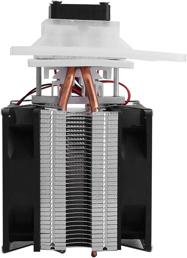 12V Semiconductor Refrigeration Thermoelectric Peltier Air Cooling Dehumidification System Cooler Fan Kit 175x100x98 mm E639