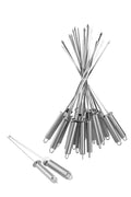 16" Stainless Steel BBQ Skewers 24-Pack N7249