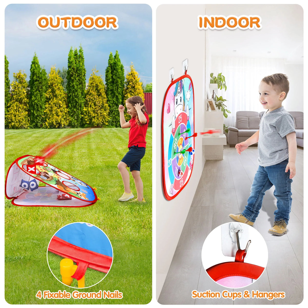 Portable Bean Bag Toss Game Set I41892