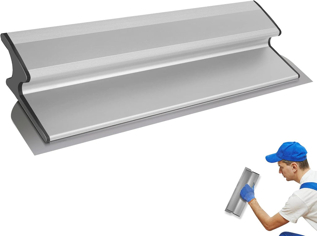 16 Drywall Skimming Blade, Extruded Aluminum & Stainless Steel R355