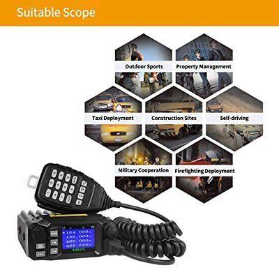 Dual Band VHF UHF 25W Mobile Radio H76257