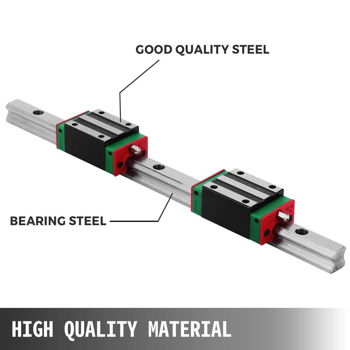 15-300mm Linear Rail with 4X Square Type Carriage Bearing Block O37146