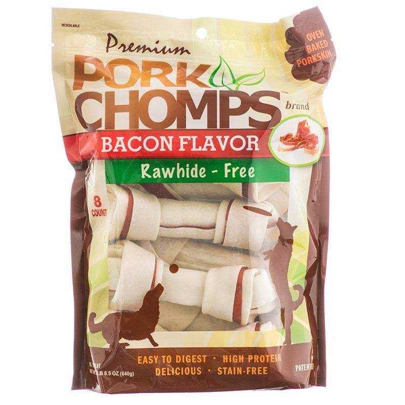 Pork Chomps Bacon Knotz W26211
