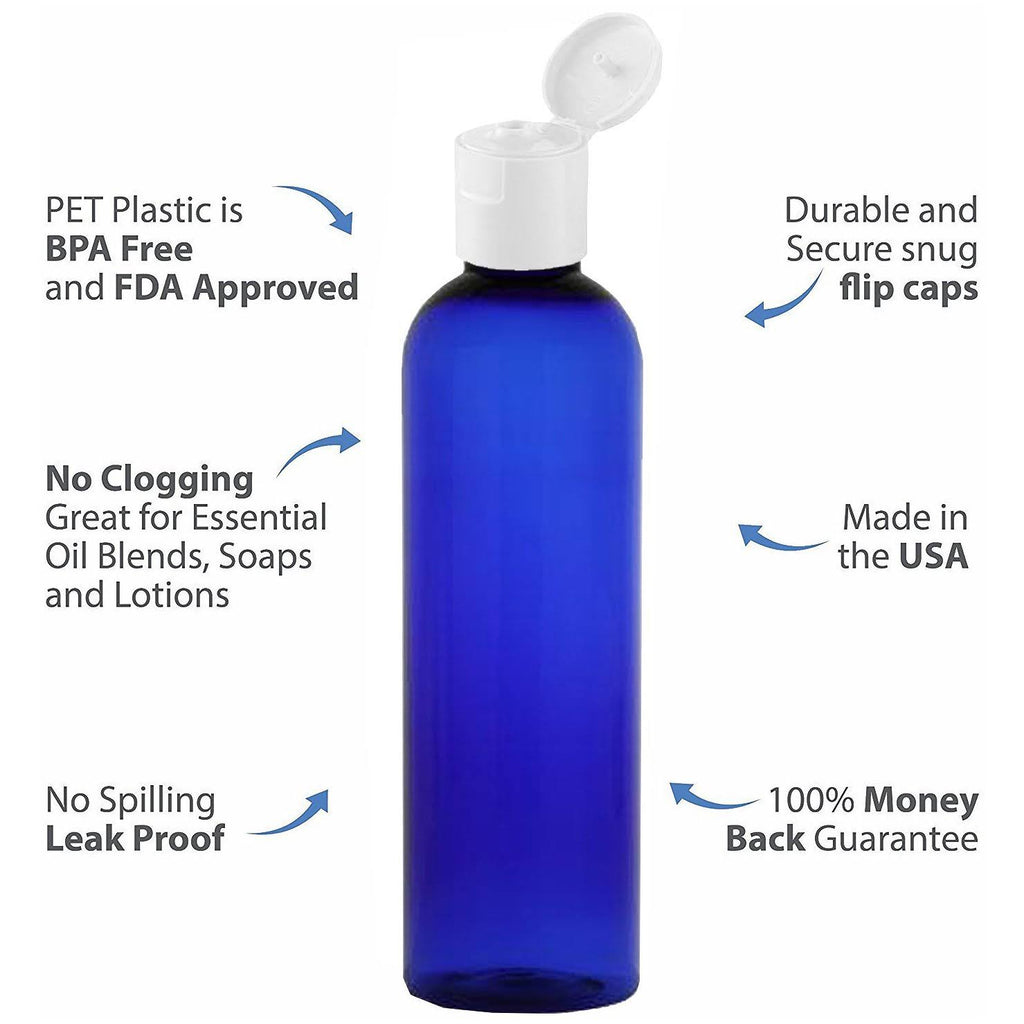 4 oz BPA Free Squeezable Travel Bottles L7162