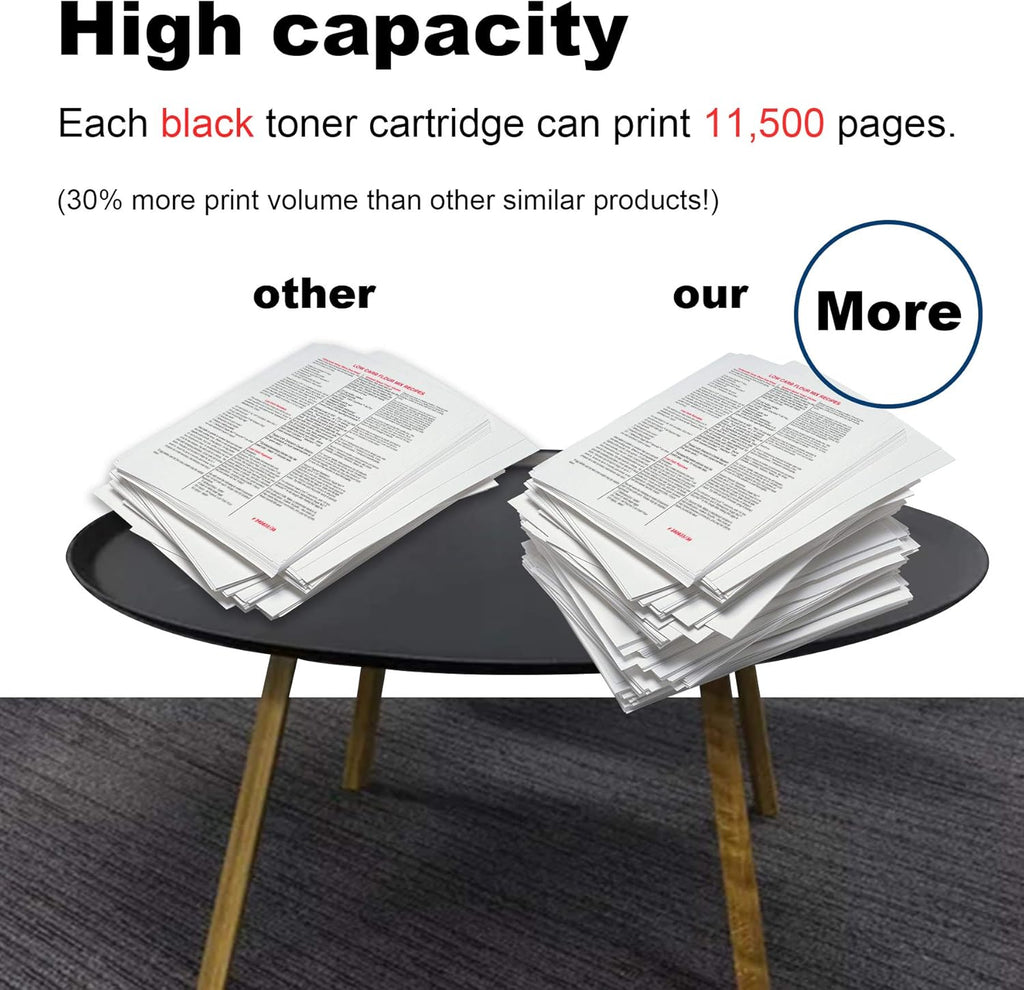 Black Compatible High Yield Toner Cartridge 3 Pack O318