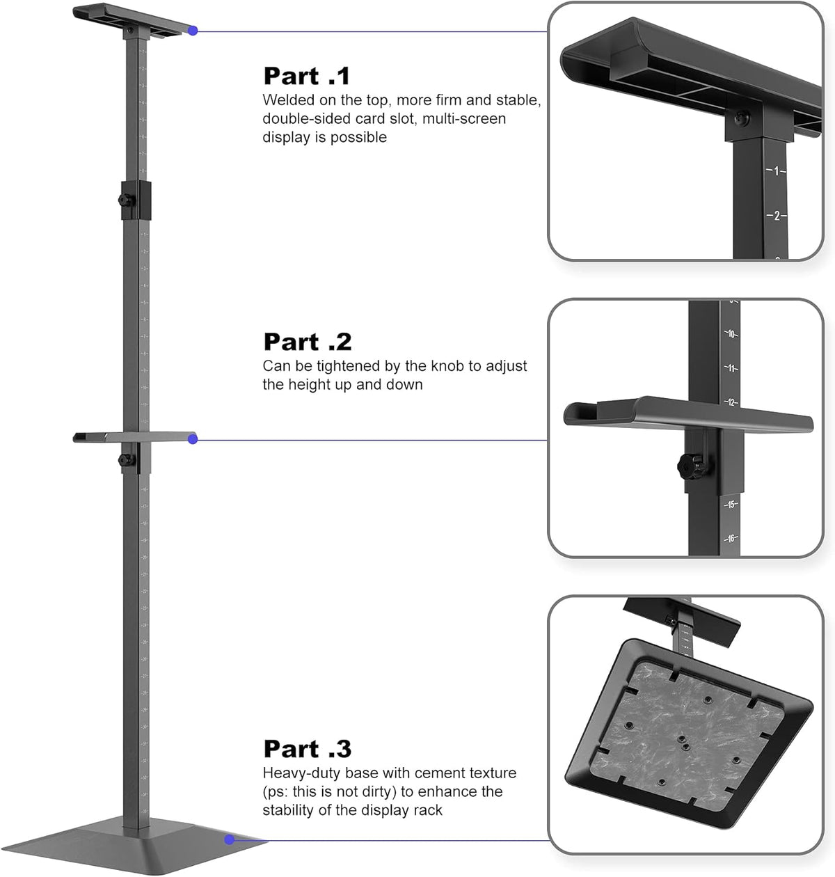 Poster Banner Stand with Scale Pole U564133