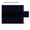 Heavy Duty Industrial Grade Truck Tarp D68077
