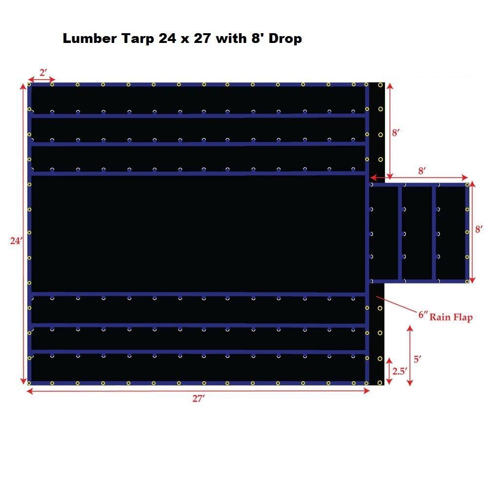 Heavy Duty Industrial Grade Truck Tarp D68077
