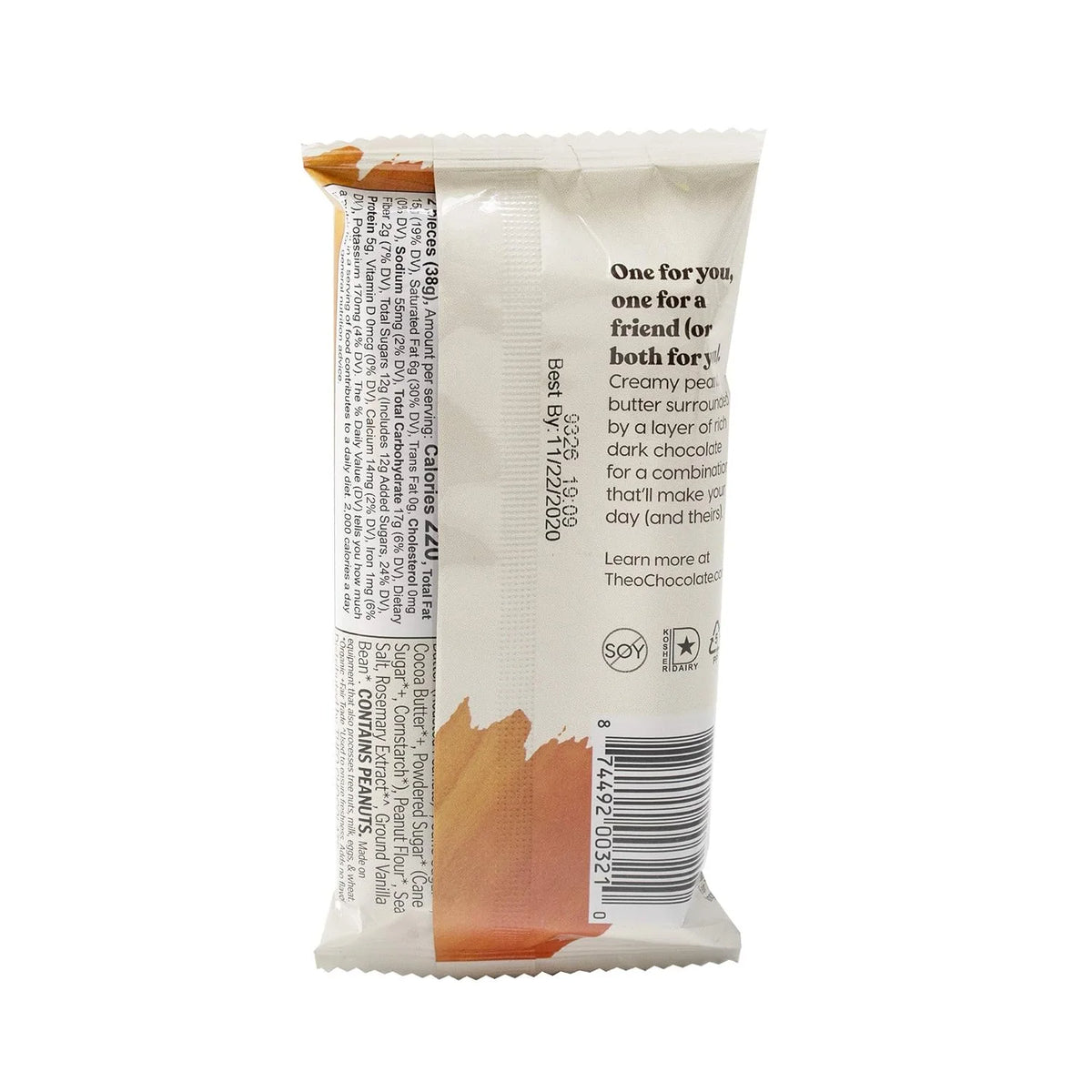 Organic Dark Chocolate Butter Cups 12 Pack U4493