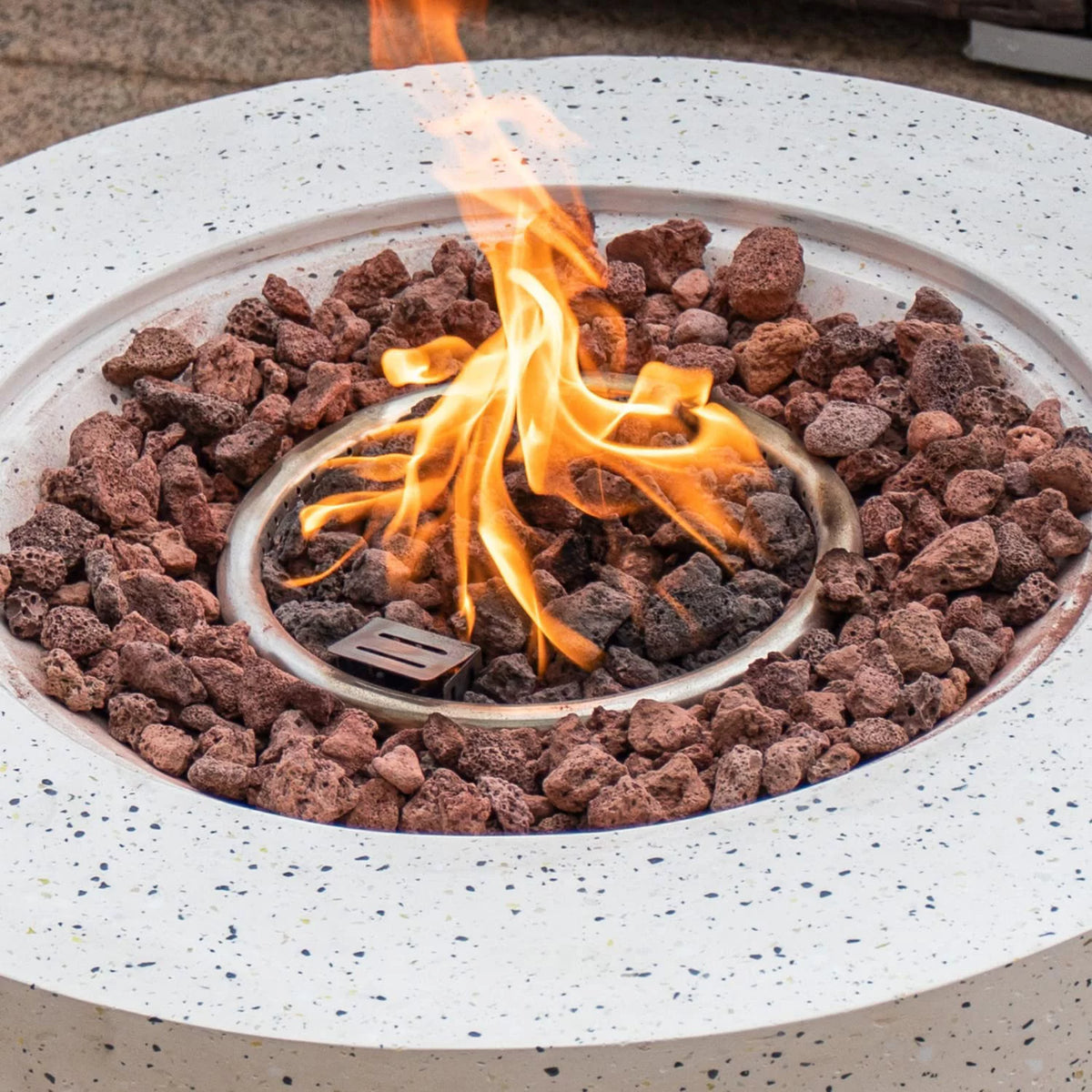 28-inch Round Propane Fire Pit Table B1971