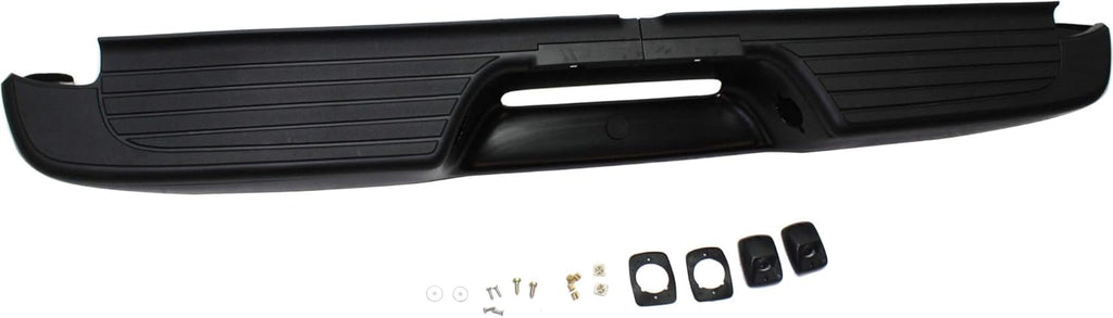 Painted Black Steel Step Bumper D243059