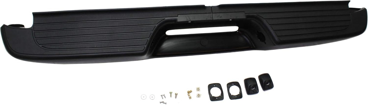 Painted Black Steel Step Bumper D243059