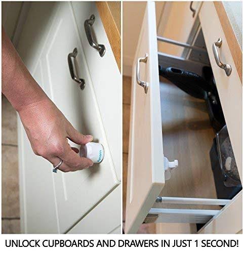 10 Magnetic Cabinet Locks K748242