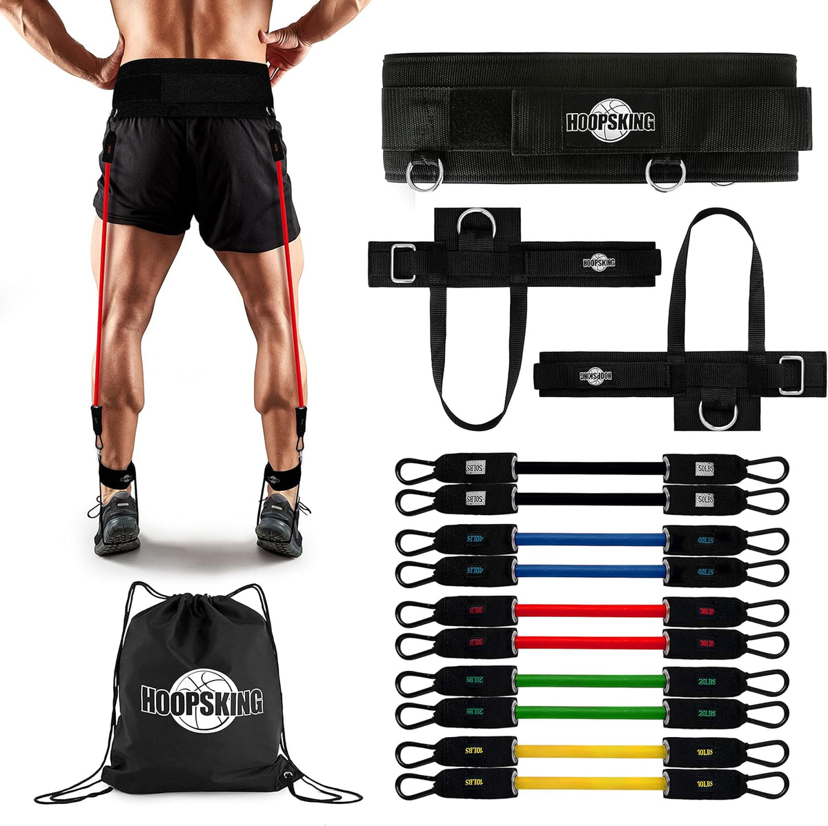 5 Pairs Resistance Bands N798800