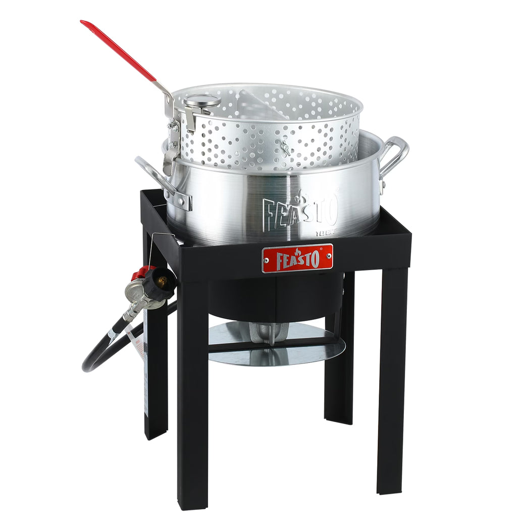 10 Qt Aluminum Propane Burner for Outdoor Cooking V148573