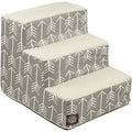 Gray 3 Step Pet Stairs B86164