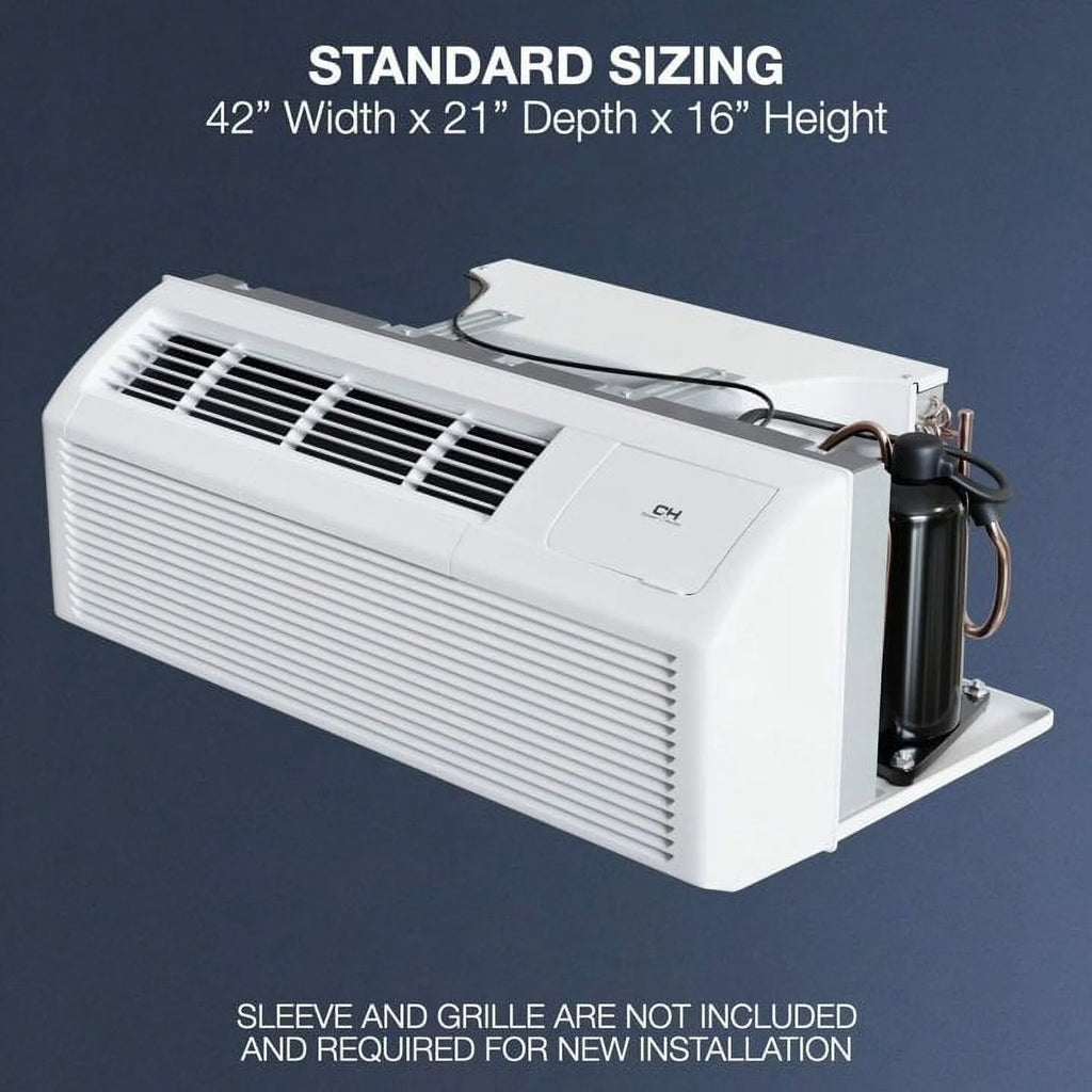 9000 BTU 230V Smart PTAC Air Conditioner Heater B74471