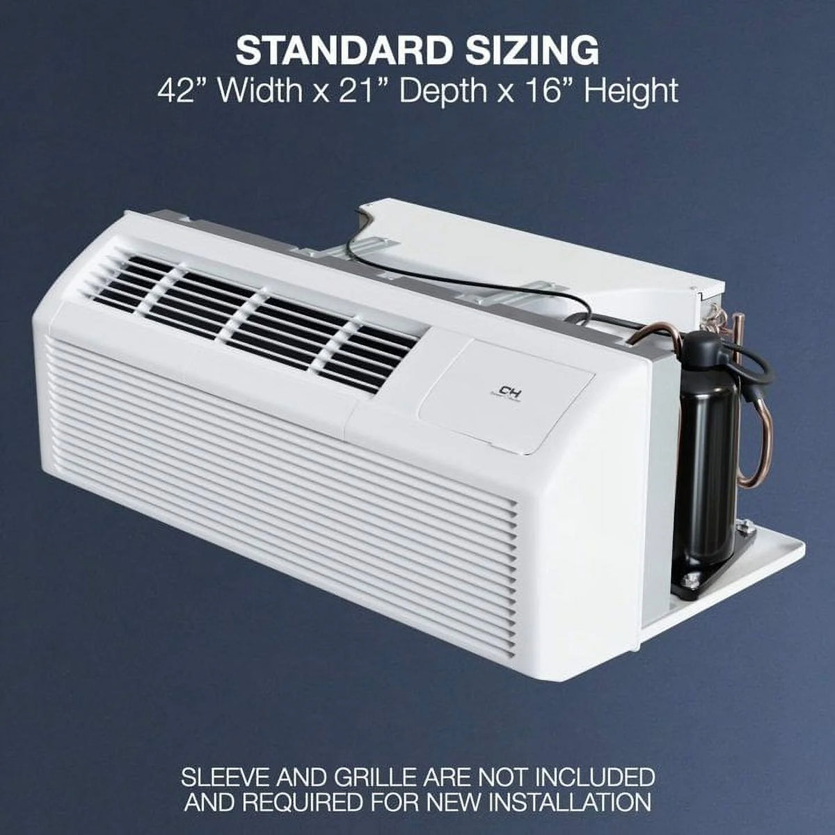 9000 BTU 230V Smart PTAC Air Conditioner Heater B74471