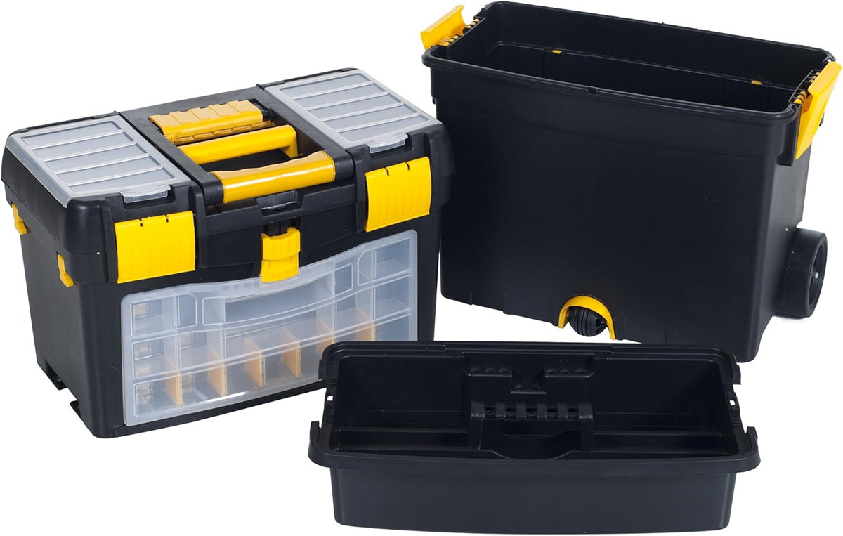 Black Stackable Tool Chest with Drawers K10715