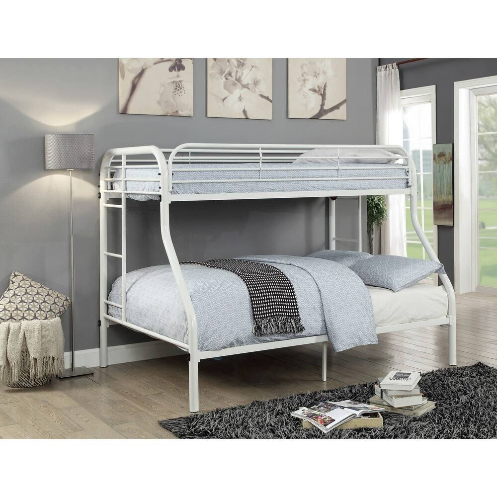Black Twin/Full Metal Bunk Bed F54661
