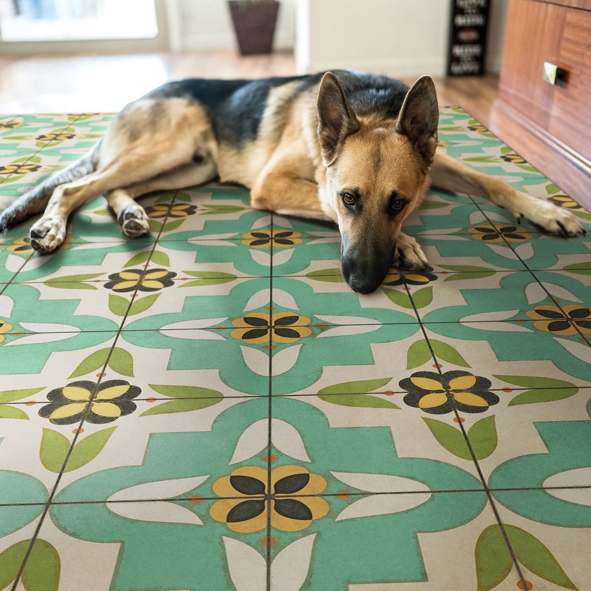 Vintage Vinyl Floor Cloths Y61822